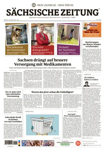 Sächsische Zeitung  (Dresden) - 26 апр. 2024