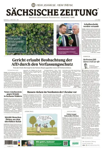Sächsische Zeitung  (Dresden) - 14 mai 2024