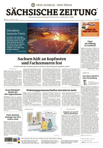 Sächsische Zeitung  (Dresden) - 17 май 2024