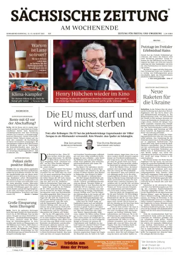 Sächsische Zeitung  (Freital) - 12 août 2023