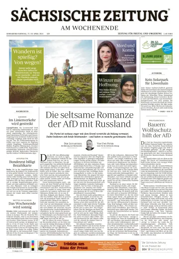 Sächsische Zeitung  (Freital) - 27 Apr 2024