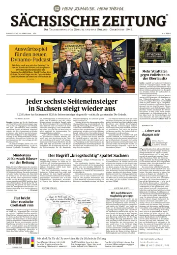 Sächsische Zeitung  (Görlitz) - 11 Apr 2024