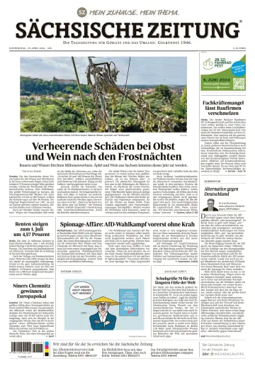 Sächsische Zeitung  (Görlitz) - 25 Apr 2024