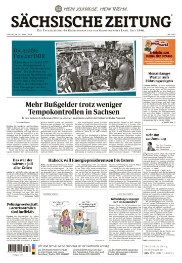 Sächsische Zeitung  (Großenhain) - 28 Jul 2023