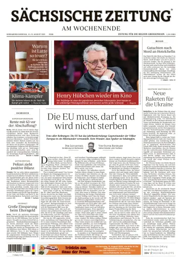 Sächsische Zeitung  (Großenhain) - 12 Aug 2023
