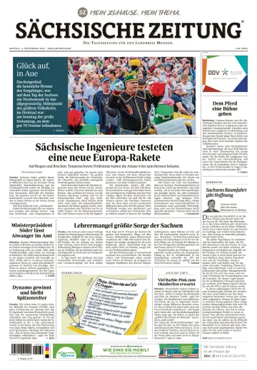 Sächsische Zeitung  (Großenhain) - 4 Sep 2023