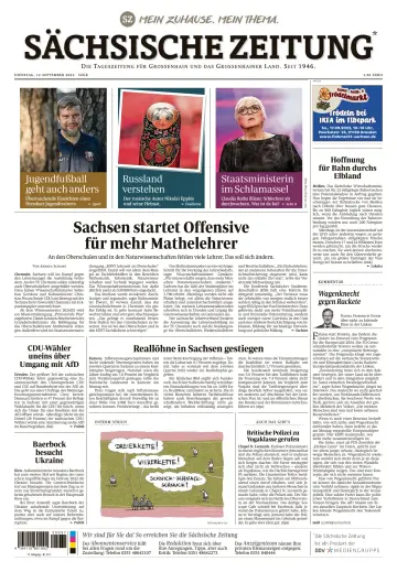 Sächsische Zeitung  (Großenhain) - 12 Sept. 2023