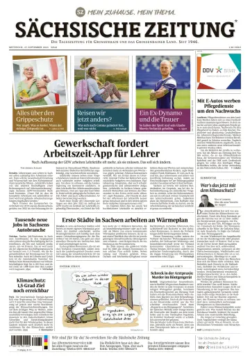 Sächsische Zeitung  (Großenhain) - 27 Sept. 2023