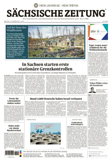 Sächsische Zeitung  (Großenhain) - 17 Okt. 2023