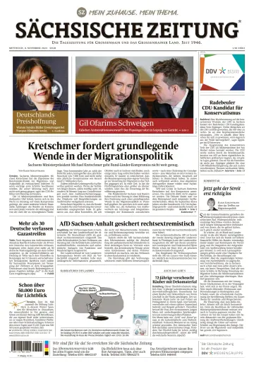 Sächsische Zeitung  (Großenhain) - 08 Nov. 2023