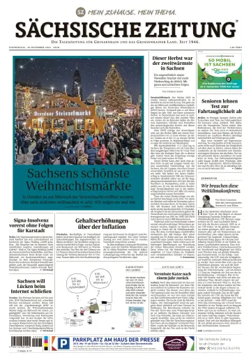 Sächsische Zeitung  (Großenhain) - 30 Nov 2023