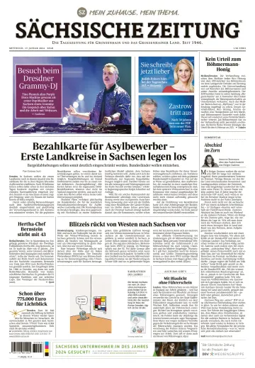 Sächsische Zeitung  (Großenhain) - 17 Jan. 2024