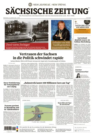 Sächsische Zeitung  (Großenhain) - 24 Jan 2024