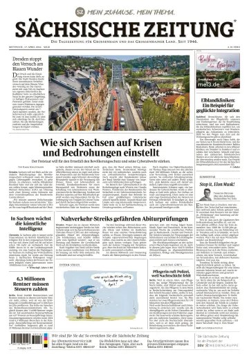 Sächsische Zeitung  (Großenhain) - 17 Apr 2024