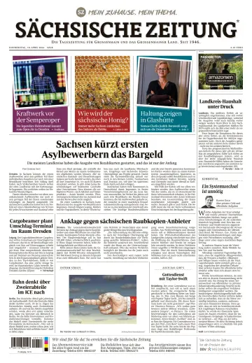 Sächsische Zeitung  (Großenhain) - 18 Apr 2024