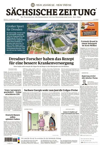Sächsische Zeitung  (Großenhain) - 19 Apr. 2024