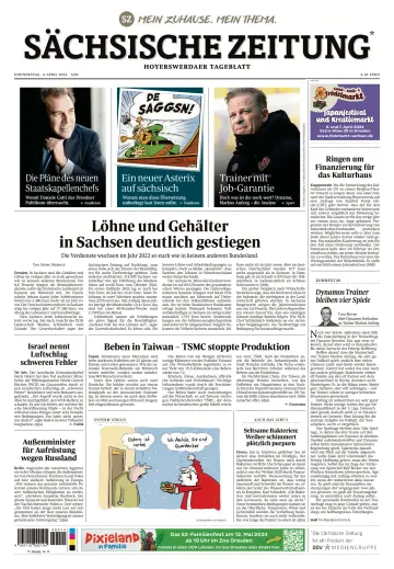 Sächsische Zeitung  (Hoyerswerda) - 4 Apr 2024