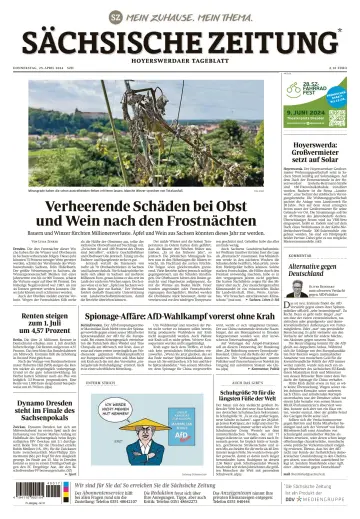 Sächsische Zeitung  (Hoyerswerda) - 25 4월 2024