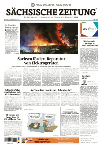 Sächsische Zeitung  (Kamenz) - 11 agosto 2023