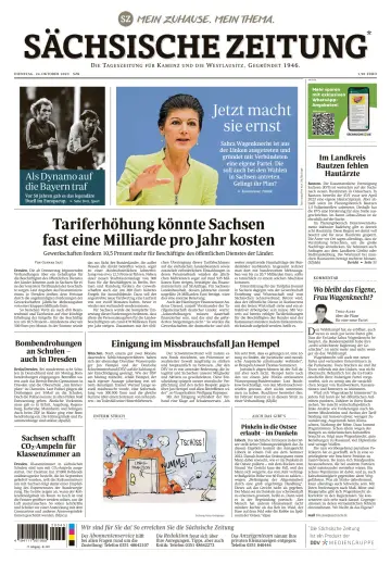 Sächsische Zeitung  (Kamenz) - 24 oct. 2023
