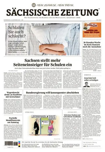 Sächsische Zeitung  (Kamenz) - 26 oct. 2023