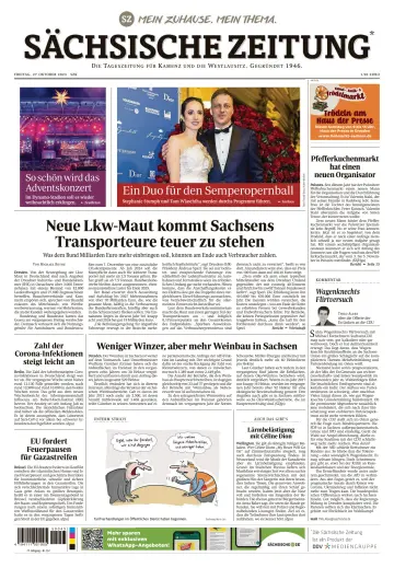 Sächsische Zeitung  (Kamenz) - 27 oct. 2023