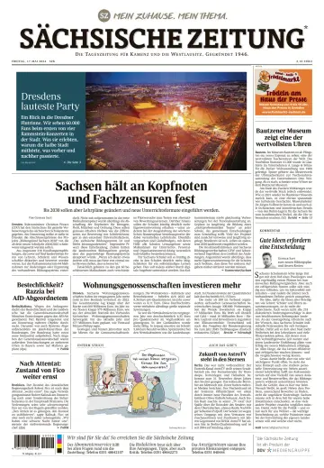 Sächsische Zeitung  (Kamenz) - 17 май 2024
