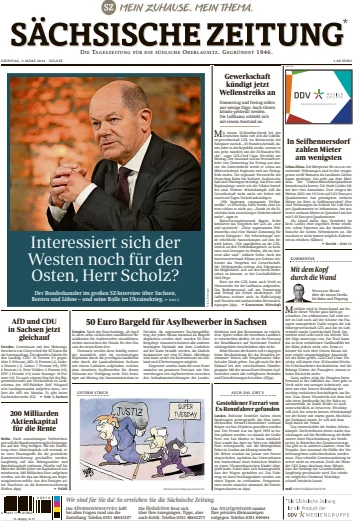 Sächsische Zeitung  (Löbau-Zittau) - 5 Mar 2024