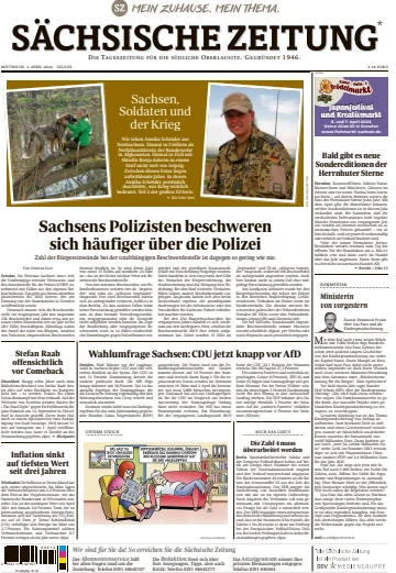 Sächsische Zeitung  (Löbau-Zittau) - 3 Apr 2024