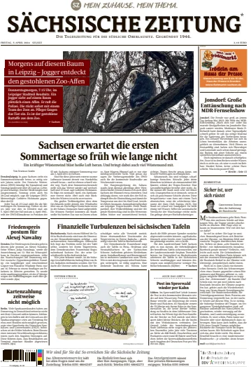 Sächsische Zeitung  (Löbau-Zittau) - 5 Apr 2024