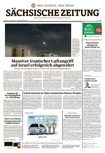 Sächsische Zeitung  (Löbau-Zittau) - 15 Apr 2024