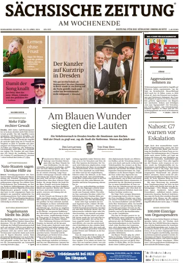 Sächsische Zeitung  (Löbau-Zittau) - 20 Apr 2024