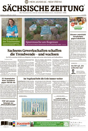 Sächsische Zeitung  (Löbau-Zittau) - 23 Apr 2024