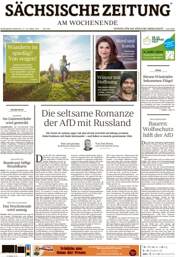 Sächsische Zeitung  (Löbau-Zittau) - 27 Apr 2024