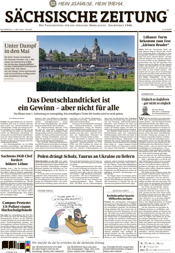 Sächsische Zeitung  (Löbau-Zittau) - 2 May 2024