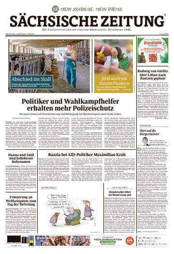 Sächsische Zeitung  (Löbau-Zittau) - 8 May 2024