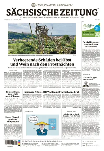 Sächsische Zeitung  (Niesky) - 25 Apr. 2024