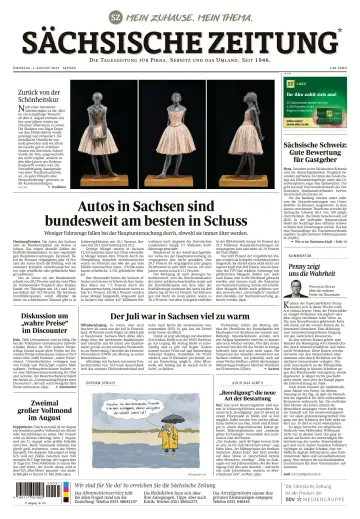 Sächsische Zeitung (Pirna Sebnitz) - 01 8月 2023