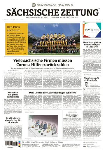 Sächsische Zeitung (Pirna Sebnitz) - 02 авг. 2023