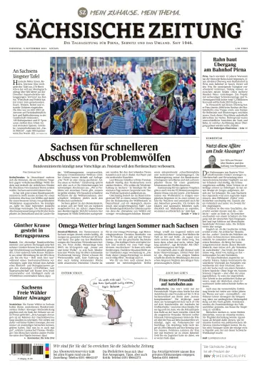 Sächsische Zeitung (Pirna Sebnitz) - 05 сен. 2023