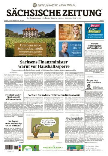 Sächsische Zeitung (Pirna Sebnitz) - 08 9月 2023