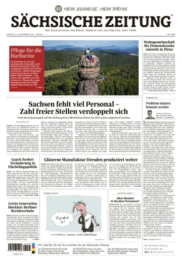 Sächsische Zeitung (Pirna Sebnitz) - 19 sept. 2023