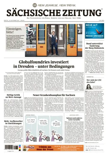 Sächsische Zeitung (Pirna Sebnitz) - 29 sept. 2023