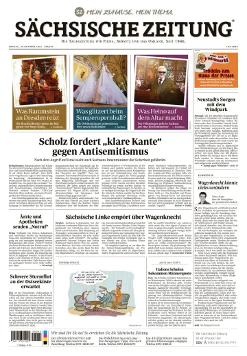 Sächsische Zeitung (Pirna Sebnitz) - 20 10月 2023