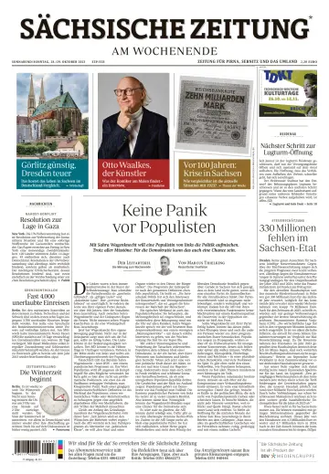 Sächsische Zeitung (Pirna Sebnitz) - 28 oct. 2023