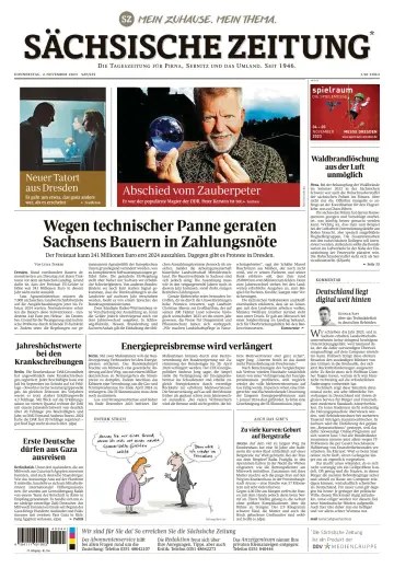Sächsische Zeitung (Pirna Sebnitz) - 02 11月 2023