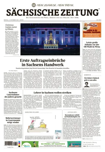 Sächsische Zeitung (Pirna Sebnitz) - 17 ноя. 2023