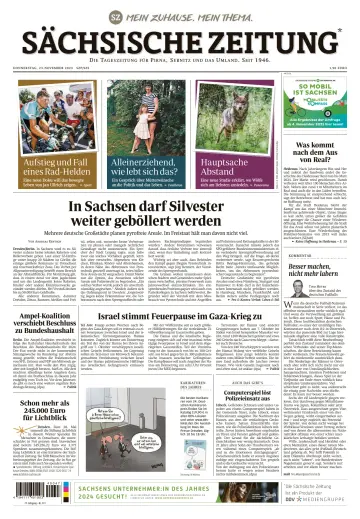 Sächsische Zeitung (Pirna Sebnitz) - 23 11月 2023
