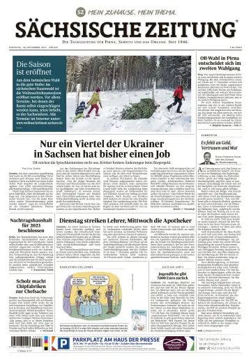 Sächsische Zeitung (Pirna Sebnitz) - 28 nov. 2023
