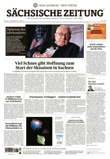 Sächsische Zeitung (Pirna Sebnitz) - 01 дек. 2023